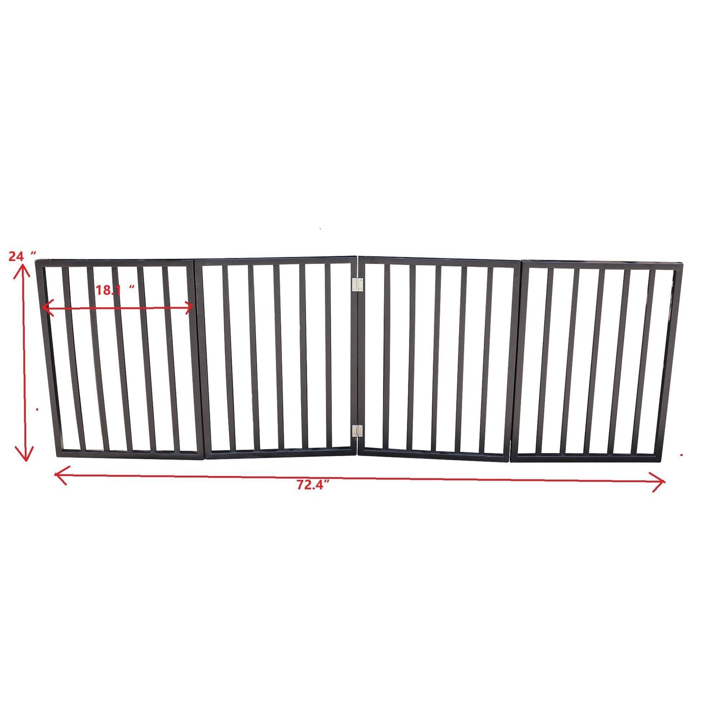 4 Panel Foldable Pet Gate