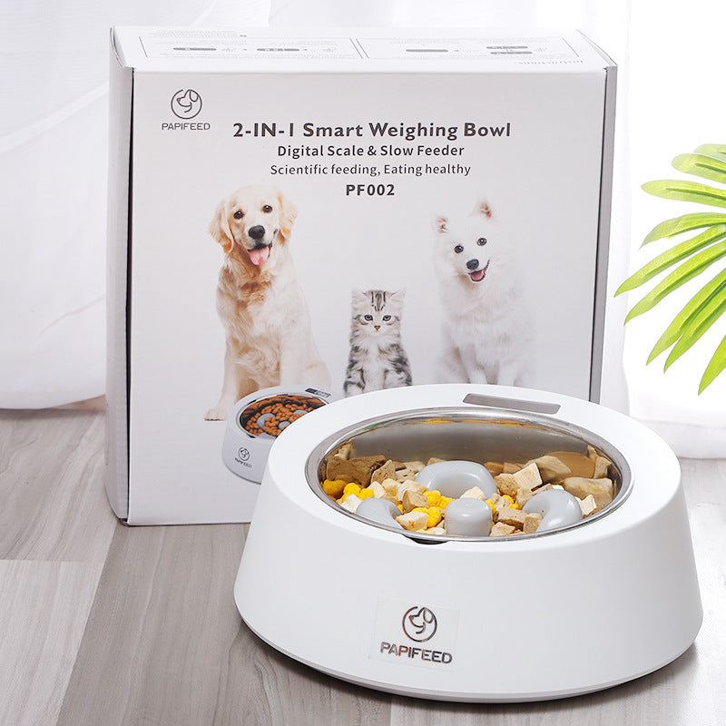 Intelligent FeedScale Pet Bowl — Balanced Meals, Happier Pets