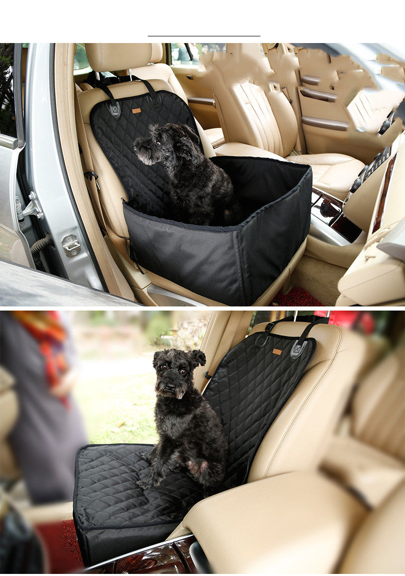 Pet Car Seat Mat with Thickened Waterproof Pad – Keep pet safe and Car seats clean.
