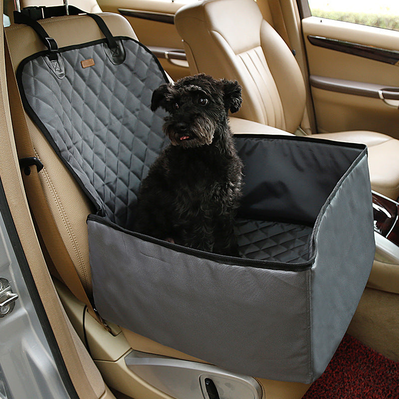 Pet Car Seat Mat with Thickened Waterproof Pad – Keep pet safe and Car seats clean.