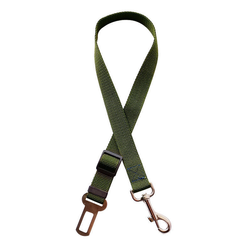 Adjustable Pet Seat Belt – Safety Harness Lead Clip for Dogs & Cats