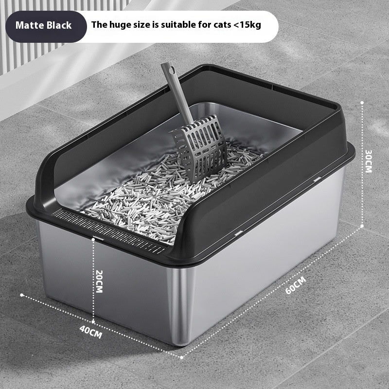 Stainless Steel Cat Litter Box