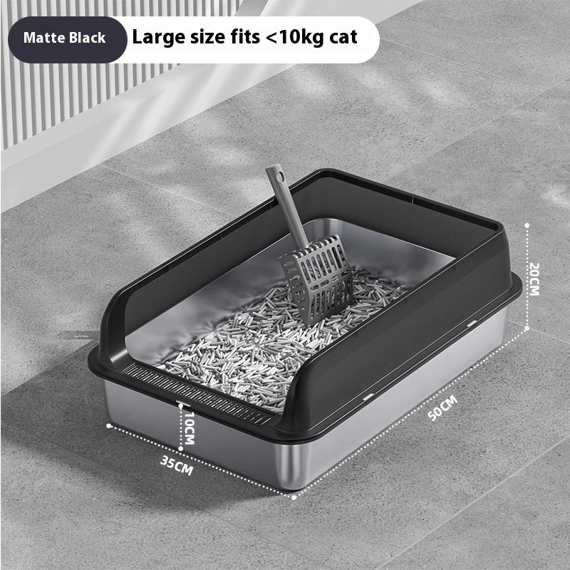 Stainless Steel Cat Litter Box