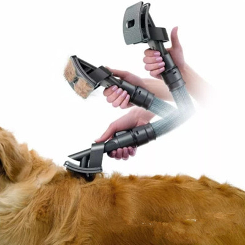 Pet Grooming Vacuum Brush for Dogs & Cats – Easy Shedding & Cleaning Tool