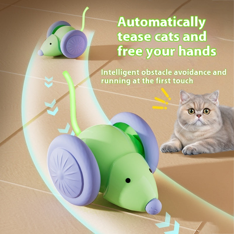 Electric Mouse Cat Toy – Automatic Smart Interactive Play Toy for Indoor Cats