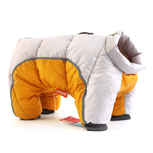 Insulated Teddy-Style Dog Winter Jacket / Cotton Down Coat