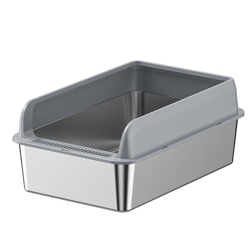 Stainless Steel Cat Litter Box