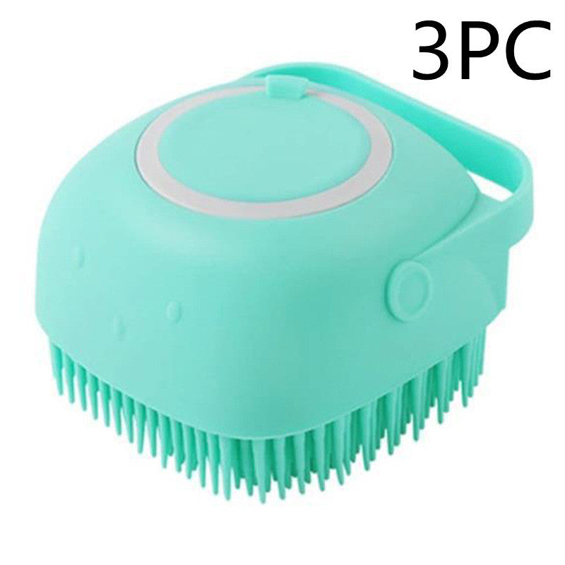 Pet Bath & Massage Glove Brush — Clean, Massage & Bond