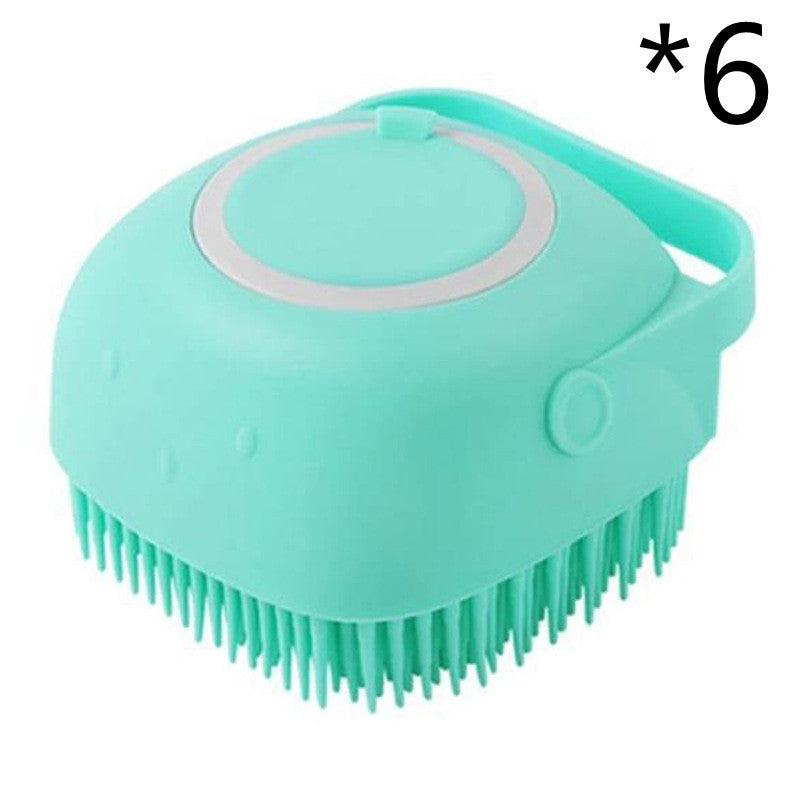 Pet Bath & Massage Glove Brush — Clean, Massage & Bond